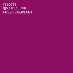 #8E0C63 - Fresh Eggplant Color Image